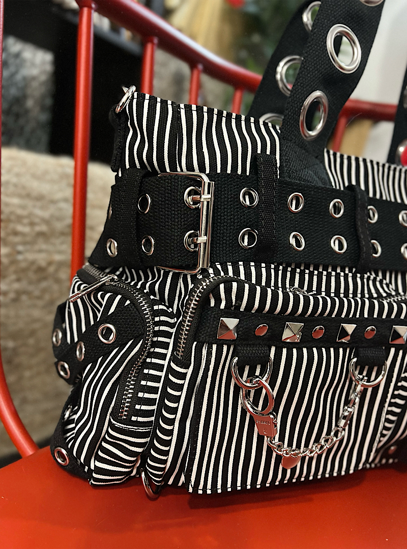 Bolso SWEET REVENGE WHITE/BLACK - Imagen 3