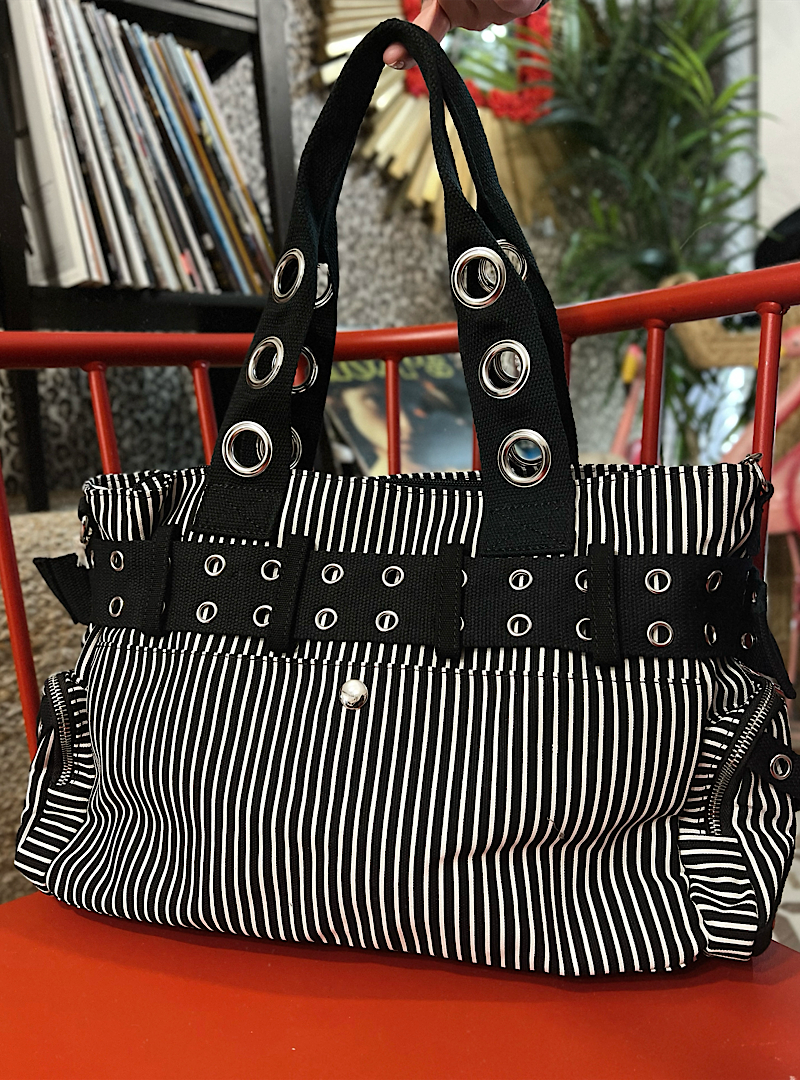 Bolso SWEET REVENGE WHITE/BLACK - Imagen 4