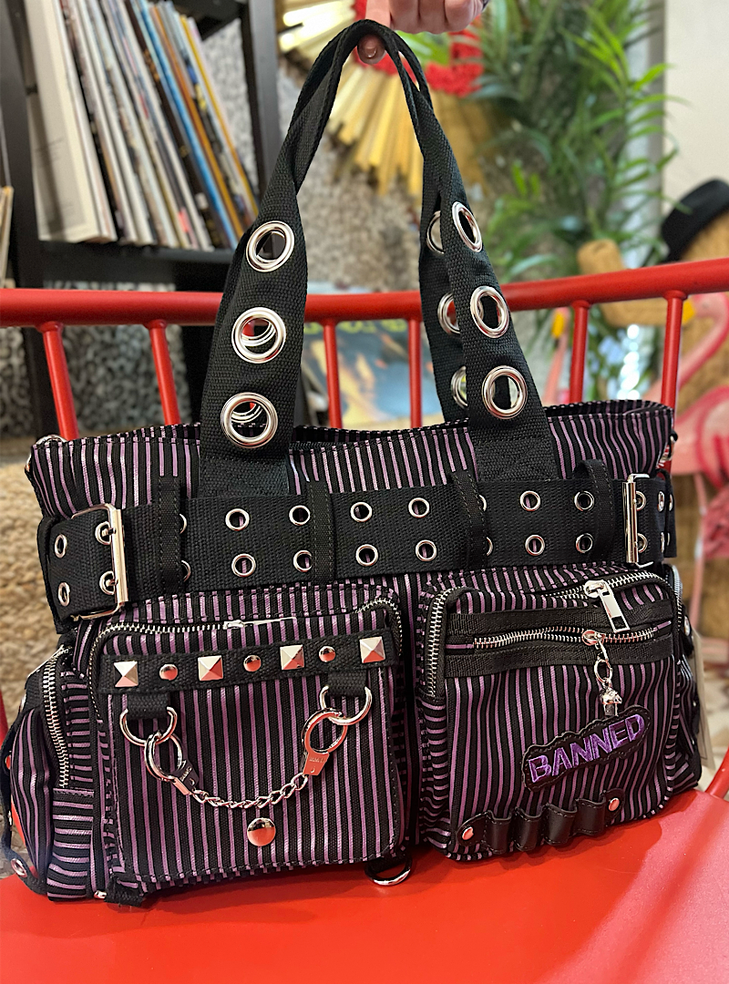 Bolso SWEET REVENGE PURPLE/BLACK - Imagen 2