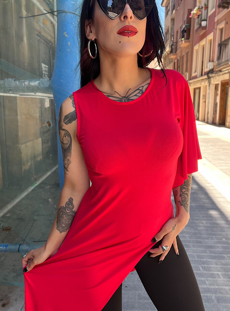 Camiseta ASYM CAPA ROJO - Imagen 5