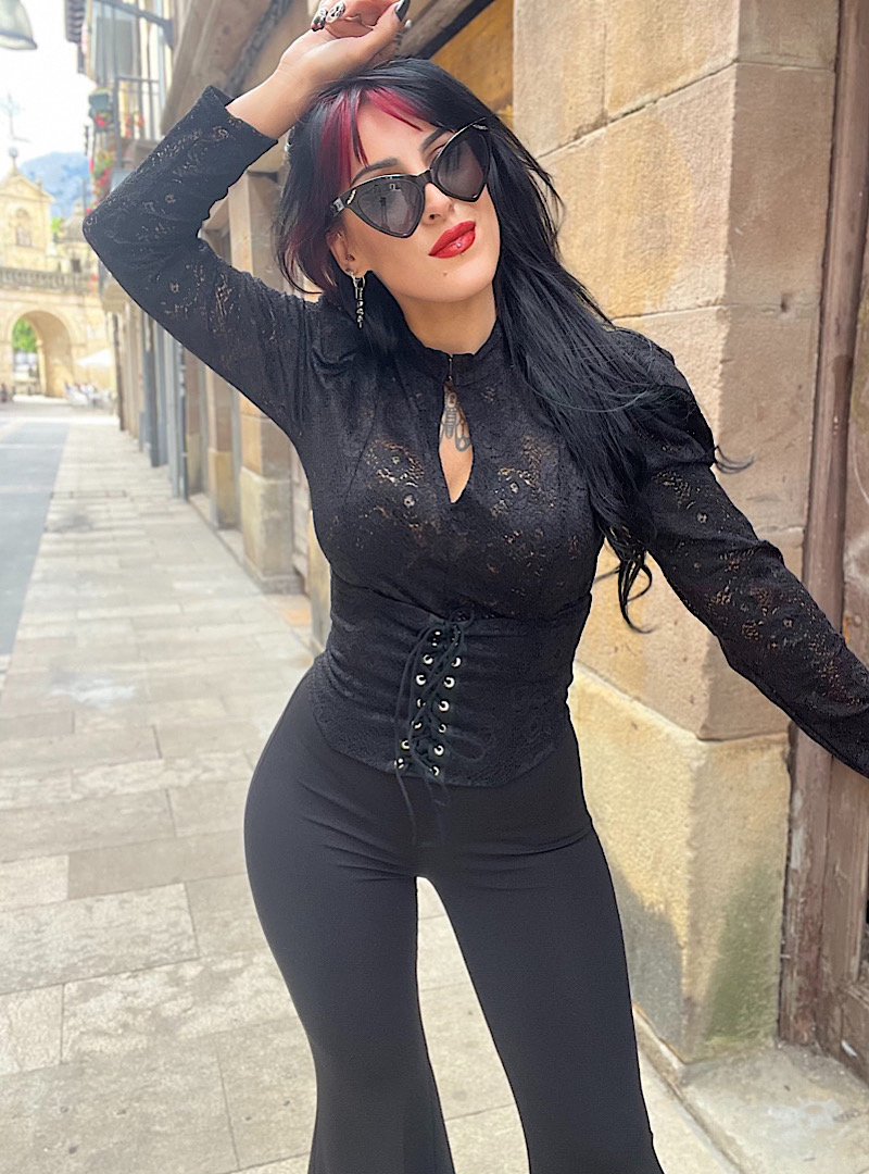 Blusa CORSET NEGRA - Imagen 3