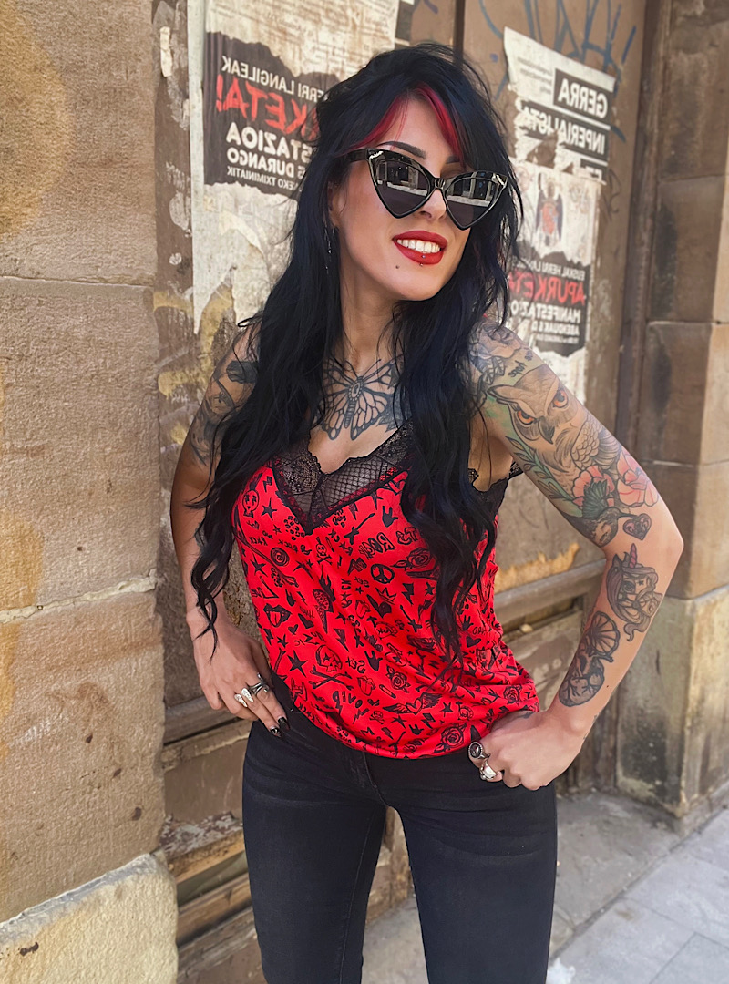 Top lencero ROCK AND ROLL - Imagen 3
