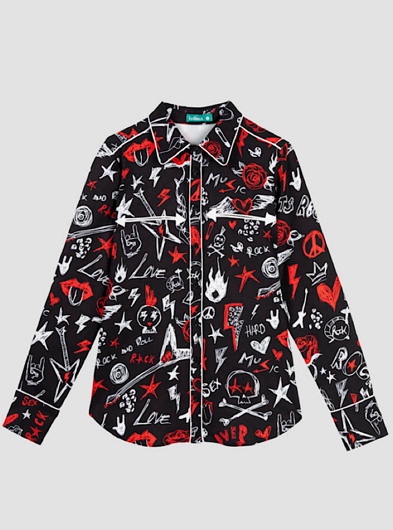 Camisa cowboy ROCK AND ROLL - Imagen 6